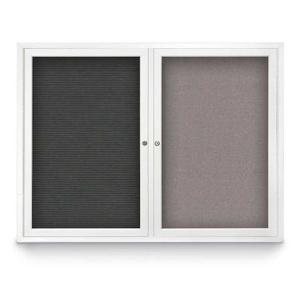 Corkboard, Amethyst/Satin, 60" X36"